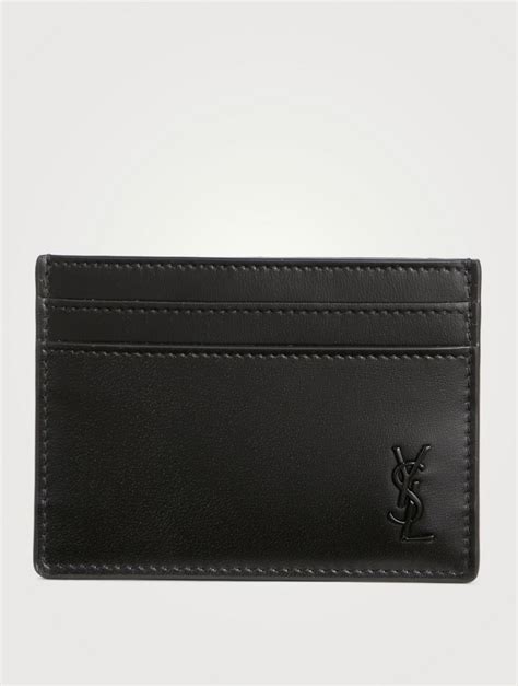 ysl card bolder|YSL card holder for men.